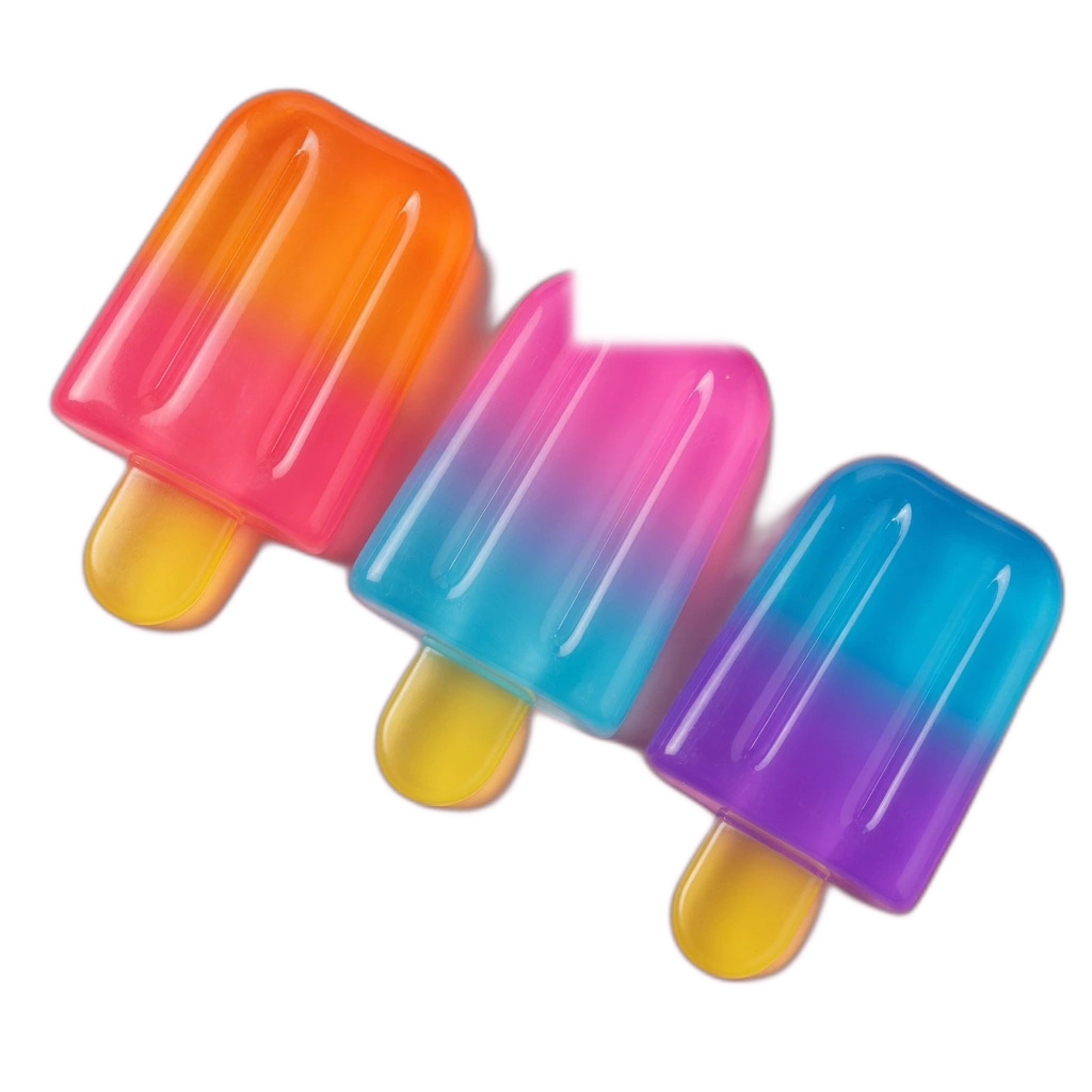 Multicolor Ice Cream Squishy 3-Pack of Soft Squeeze Toys