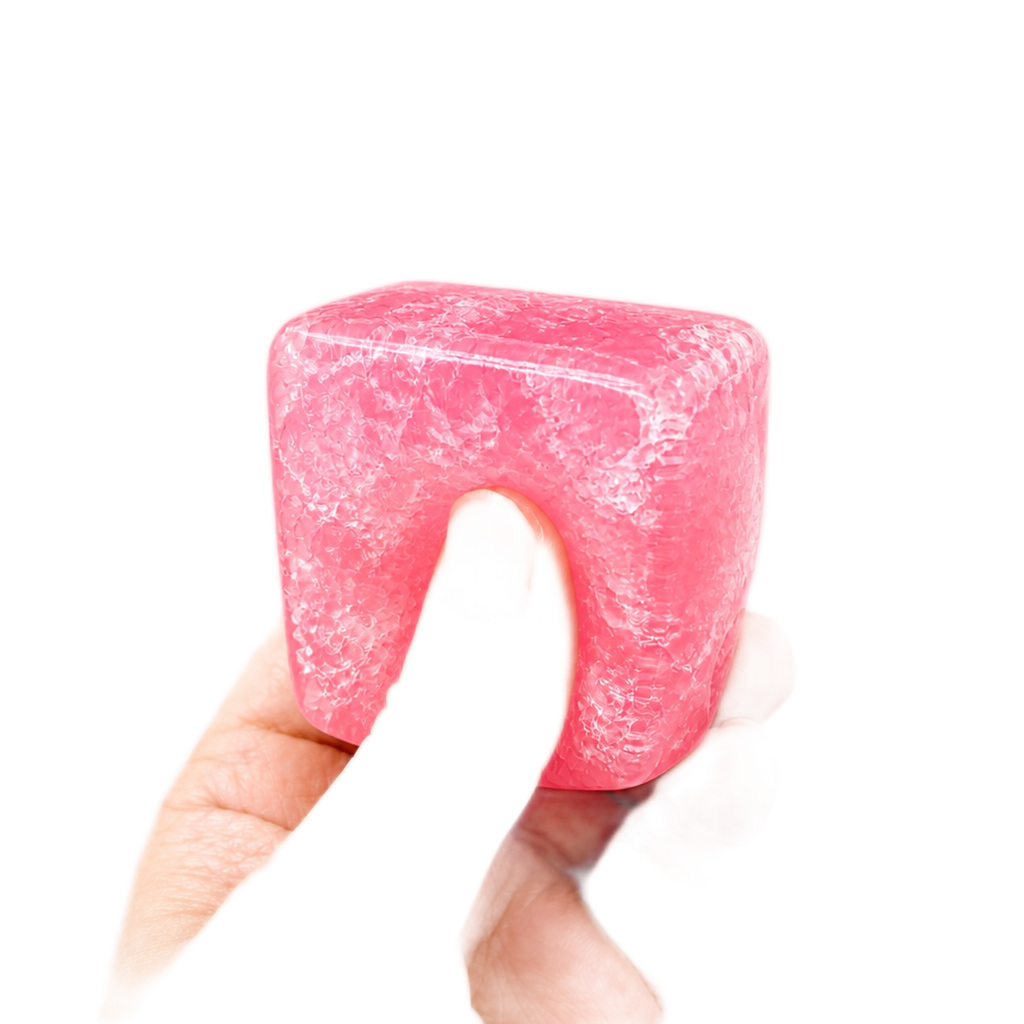 Frosty Pink Cube