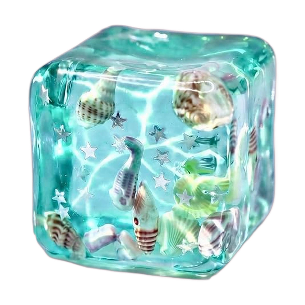 Ocean Cube Squishy Stress Ball Sensory Squeeze Toy