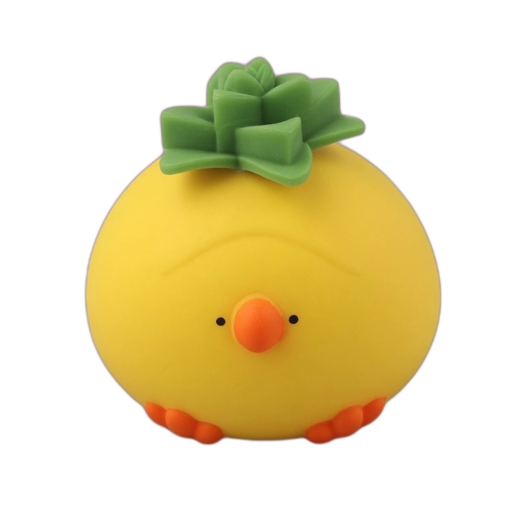 Pineapple Chick Squishy, Kawaii Soft Squeeze Sensory Toy