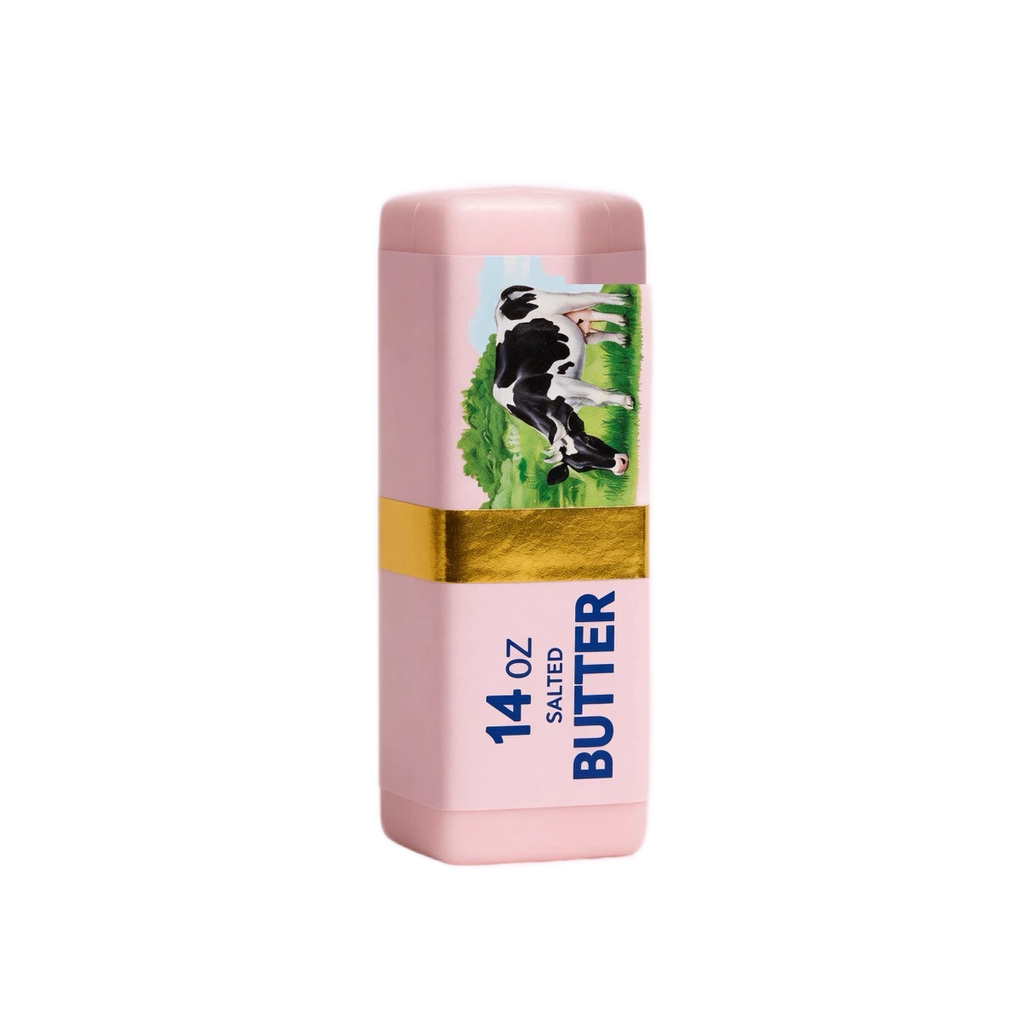Pink Butter Squishy – Realistic Slow-Rising Butter Stick Stress Toy