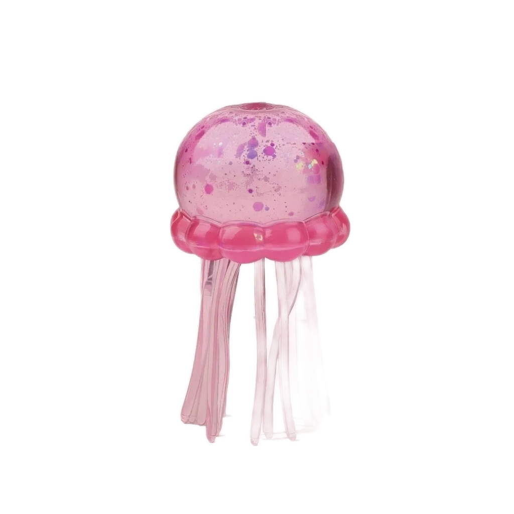 Pink Jellyfish Squishy Sensory Stress Ball Toy