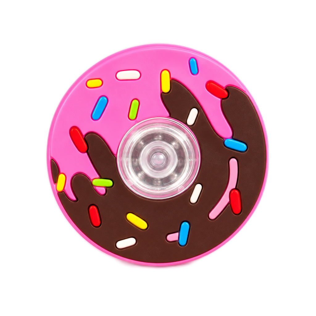 Pink Sprinkle Donut Spinner