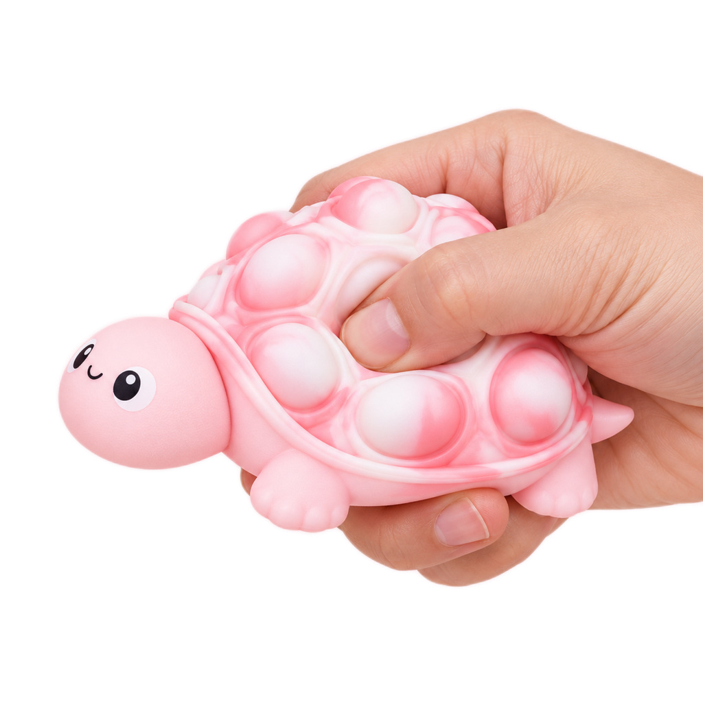 Pink Turtle Shell Fidget
