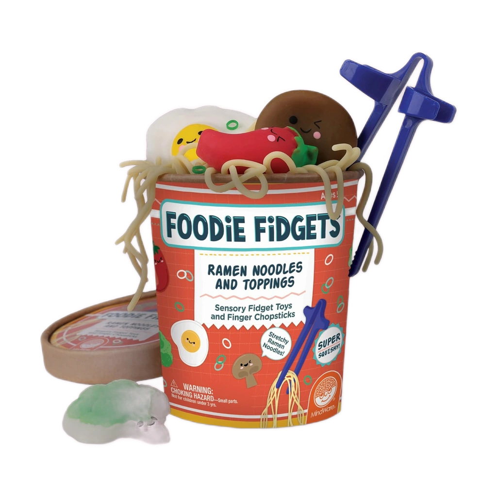 Ramen Squishy Set With Squishy Noodles And Toppings