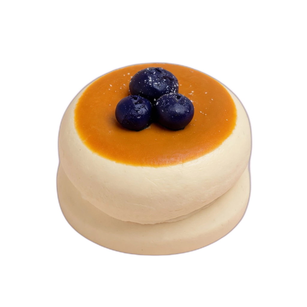 Realistic Blueberry Squishy Souffle Slow Rising Squeeze Toy