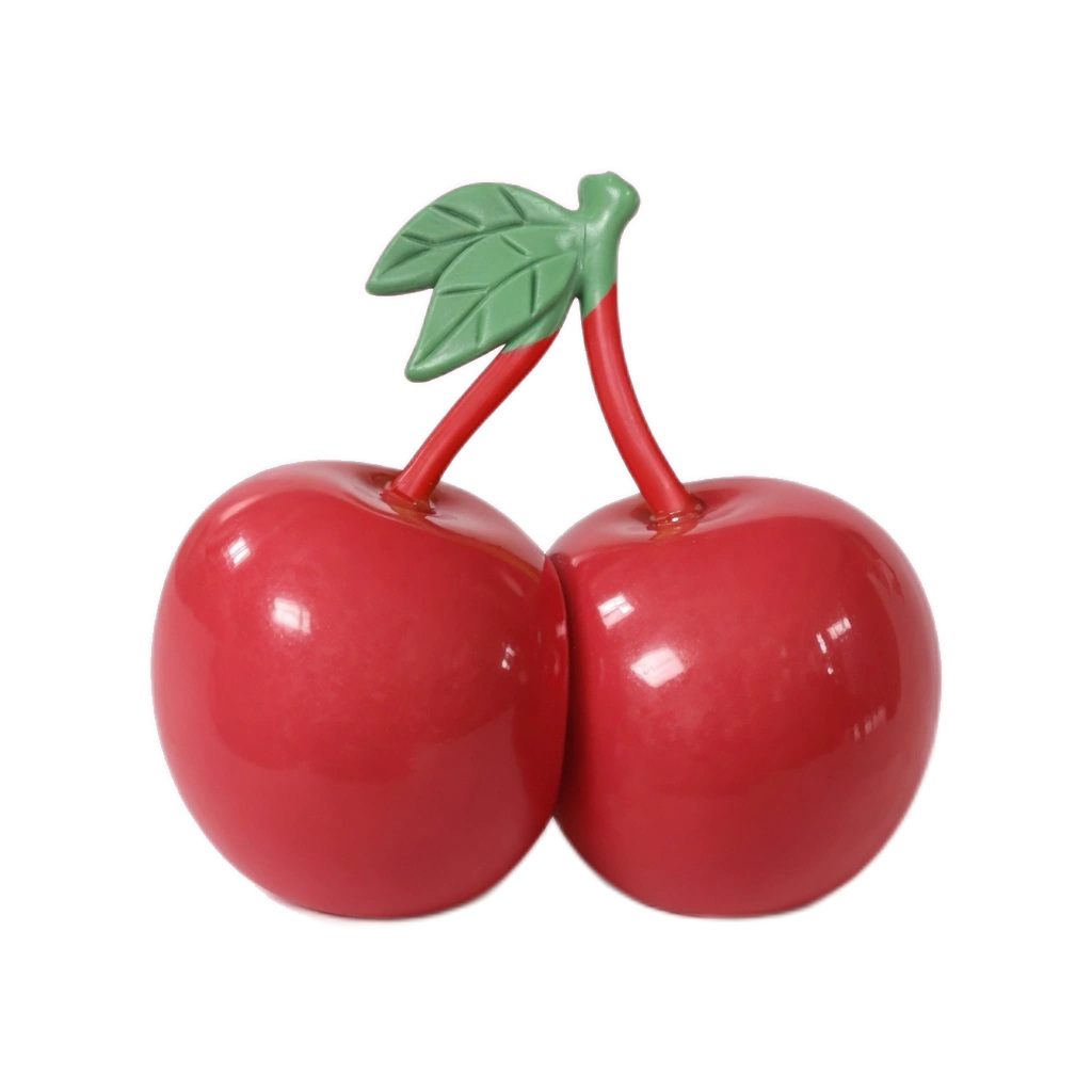 Realistic Cherry Squishy Soft Slow Rising Stress Ball Toy