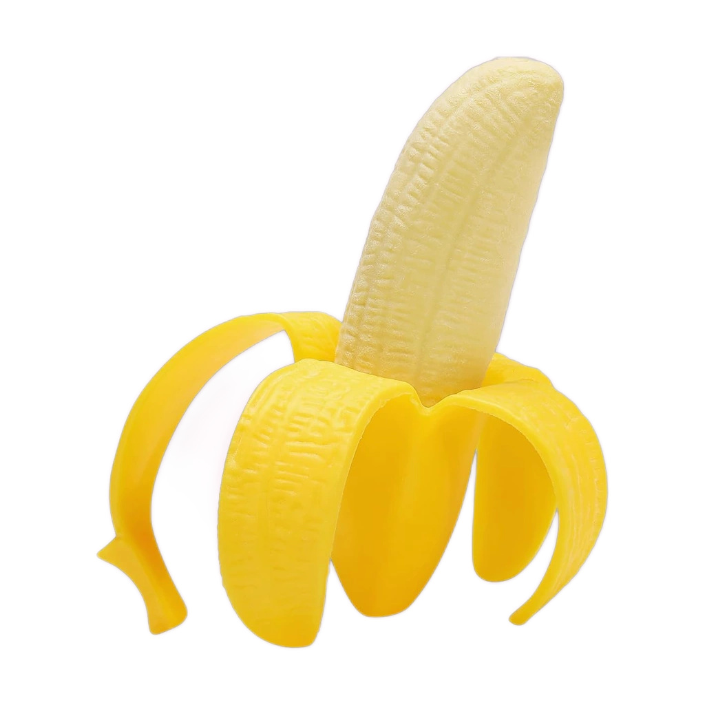 Scented Banana Squishy, Sweet-Smelling Soft Squeeze Fidget