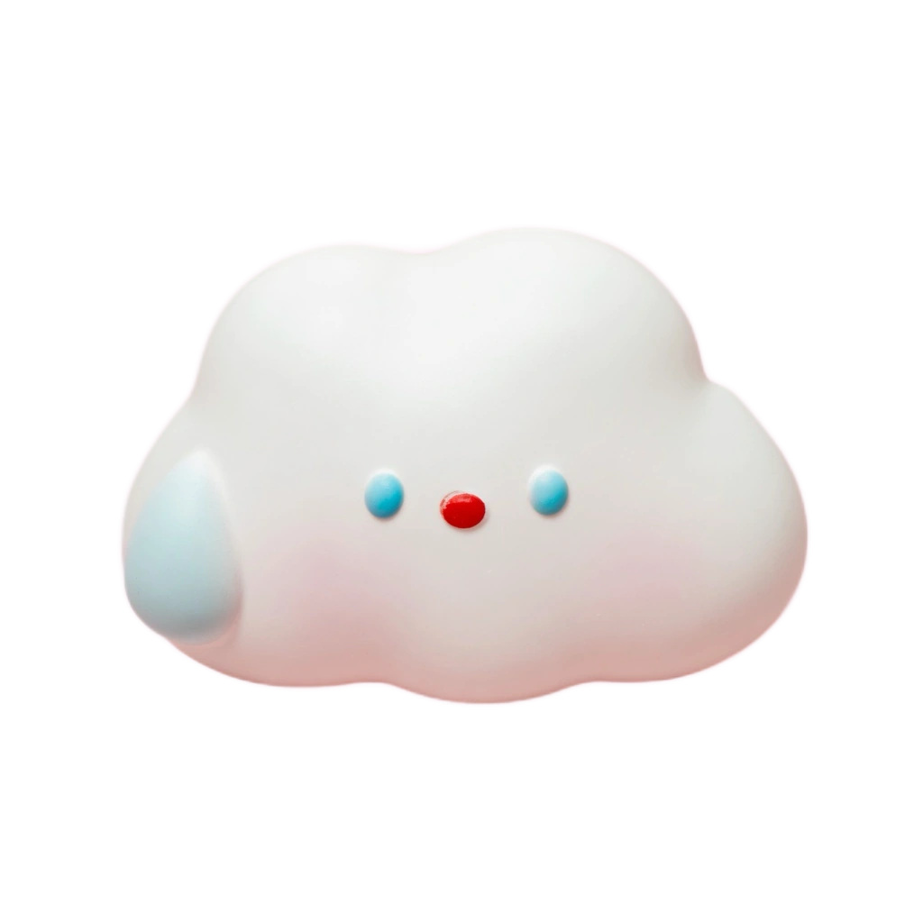 Scented Cloud Squishy Squeeze Toy, Soft TPR Mochi Squishy