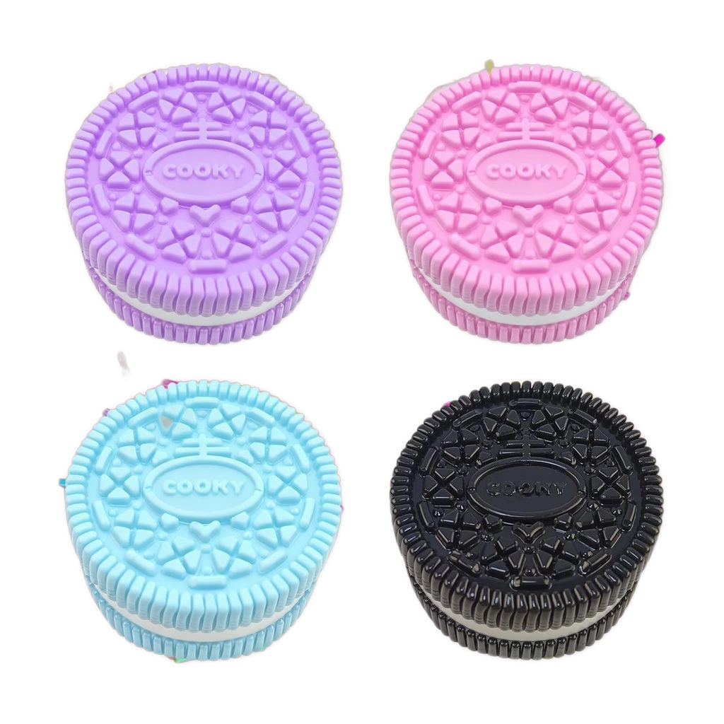 Scented Cookie Squishy 4 Pack Sensory Squeeze Toys