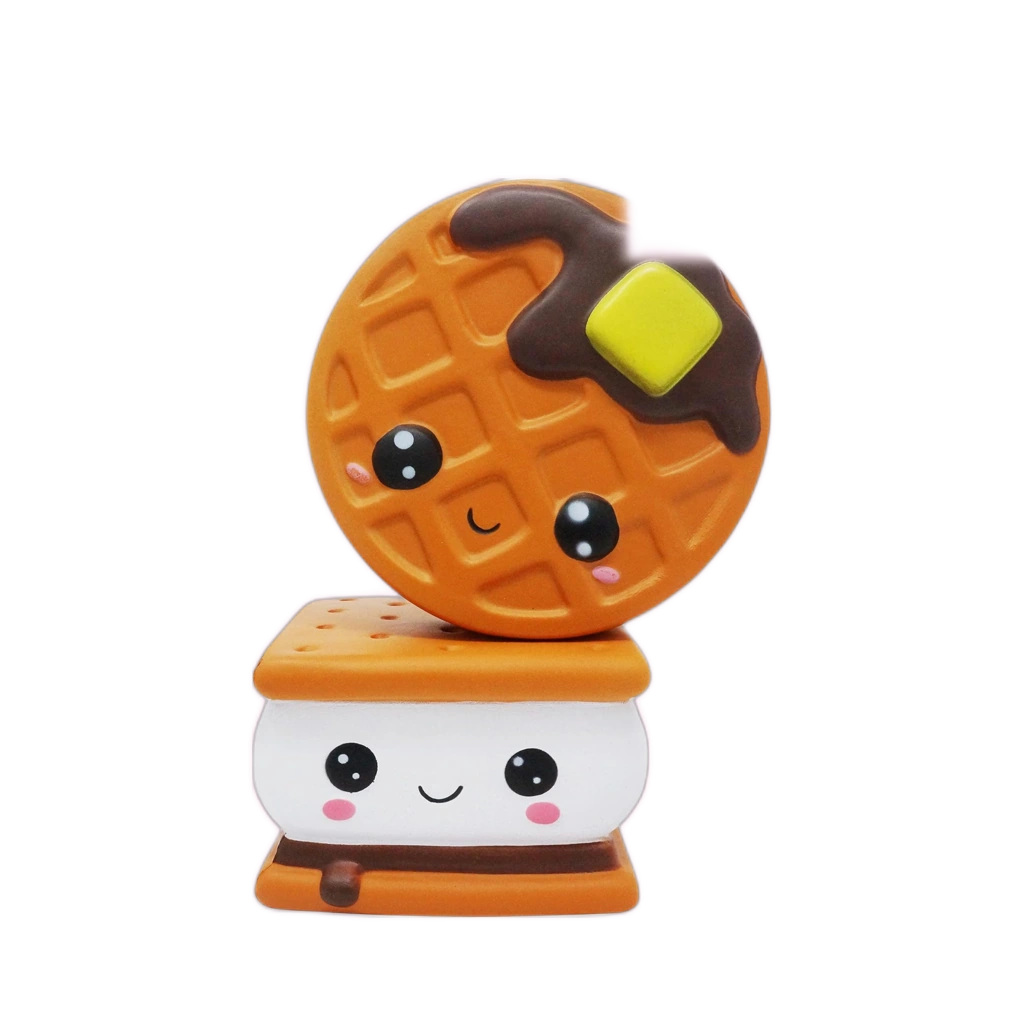 Scented Waffle Squishy Slow Rising Kawaii Squeeze Toy