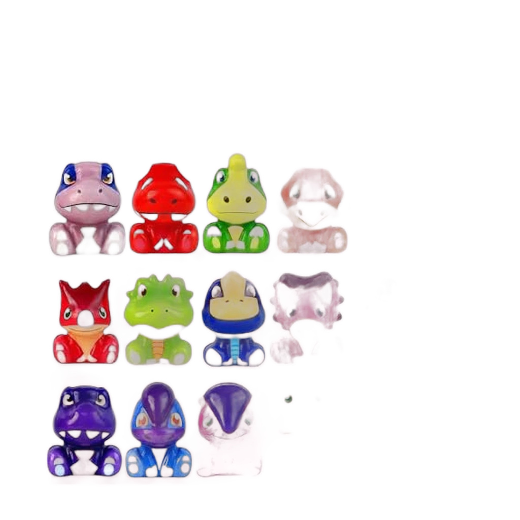 Slow Rising Dinosaur Squishy Toys, 24 Piece Bulk Set