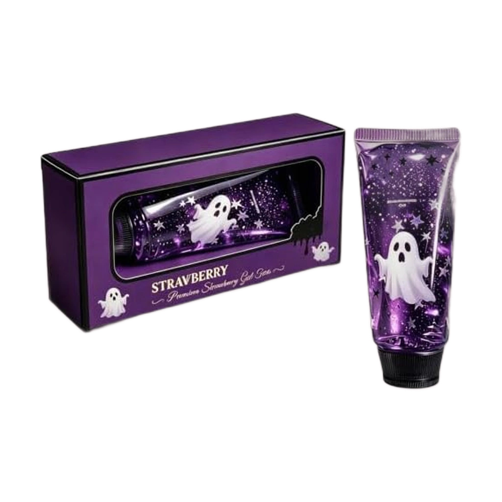 Slow Rising Ghost Squishy Glitter Tube Squeeze Toy