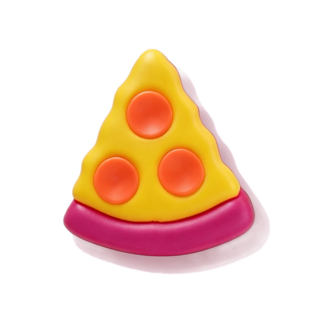 Slow Rising Pizza Squishy, Ultra-Soft Squeeze Toy for Calm Hands