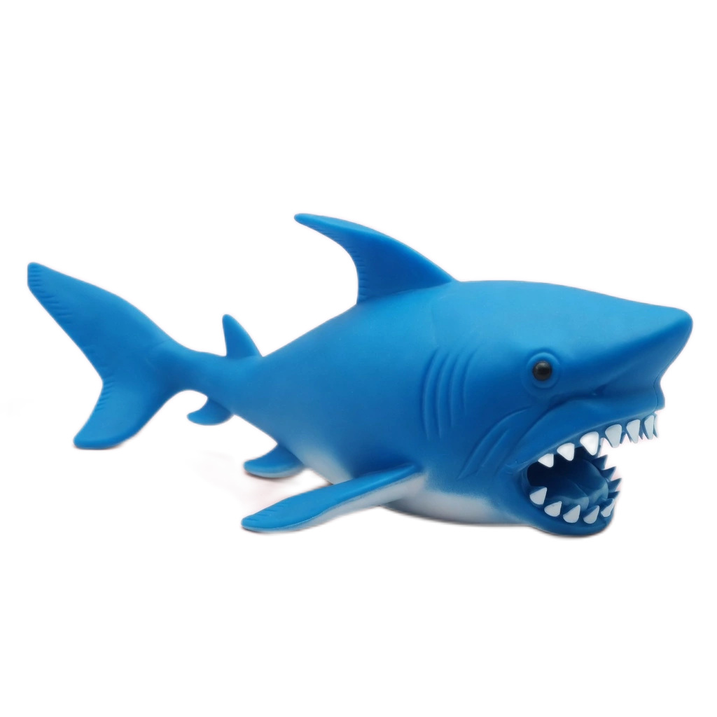 Soft Shark Squishy Stress Ball for Big Hands and Desks