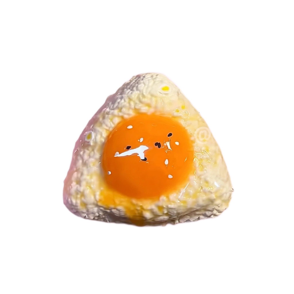Souffle Rice Ball Squishy Egg Yolk Squeeze Stress Toy