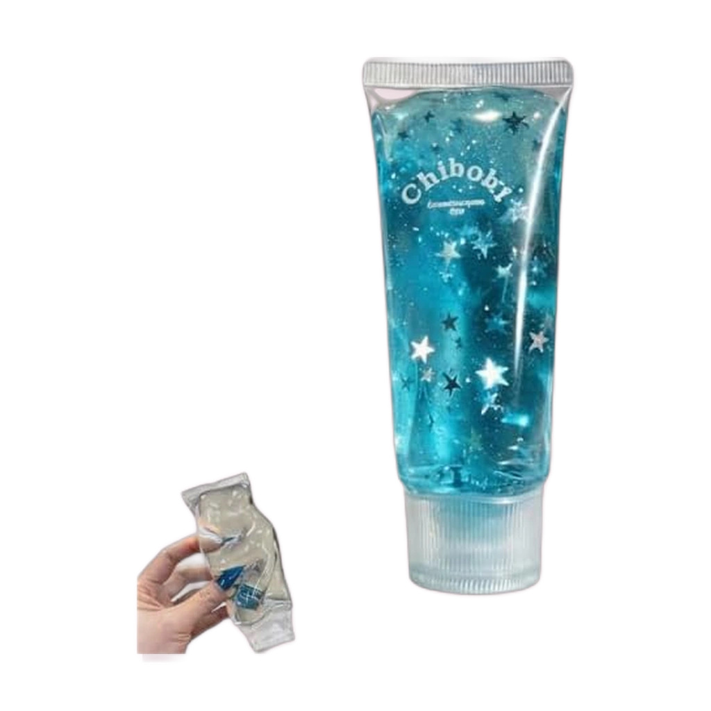 Sparkle Star Squishy Tube - Slow Rising Crystal Jam Sensory Fidget