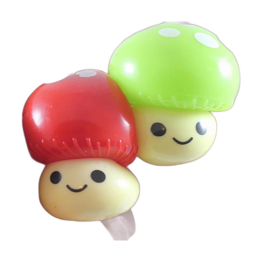 Splat-Back Mushroom Squishy Water Balls, Set of 2 Stress Toys