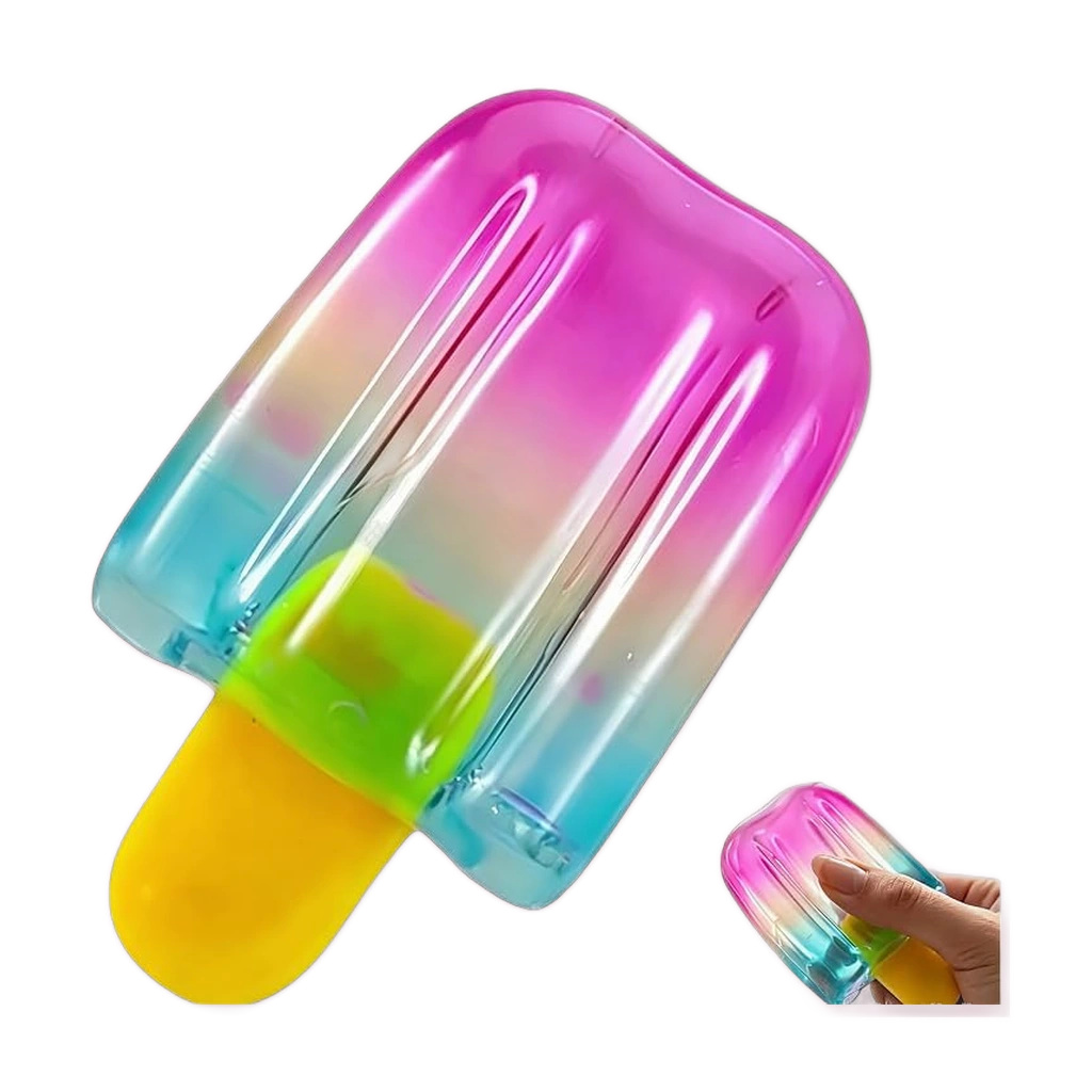 Squeeze Ice Cream Squishy Popsicle Toy for Busy Hands