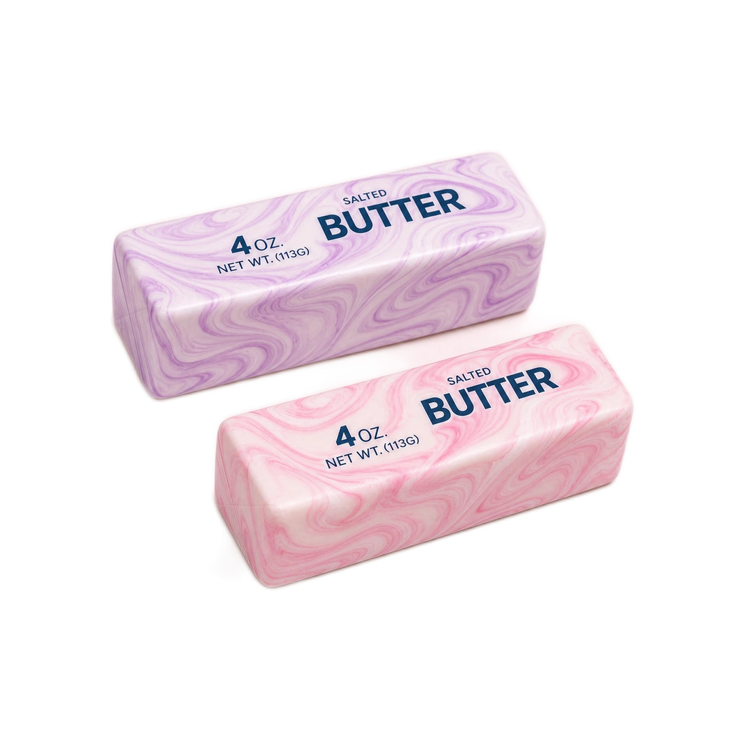 Squishy Butter Stick – Realistic Soft Squeeze Sensory Toy 2-Pack