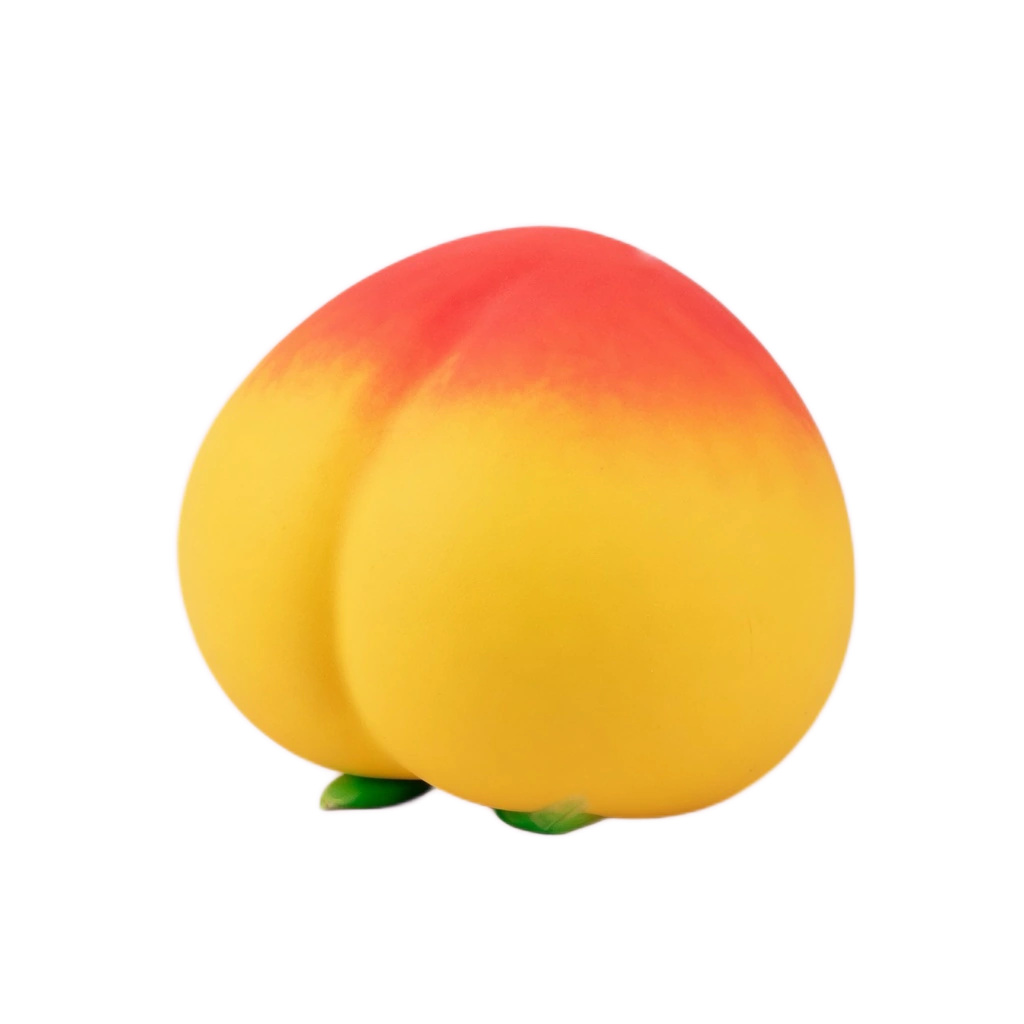 Stretchy Peach Squishy Soft Squeeze Sensory Fidget Toy