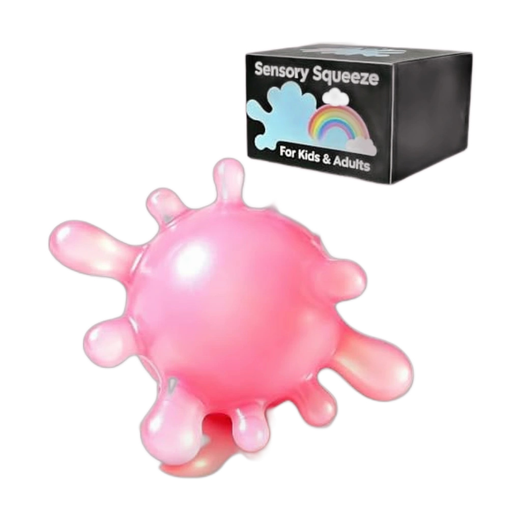 Sugar Squishy Toy, Splat-Style Slow-Rise Malt Cube