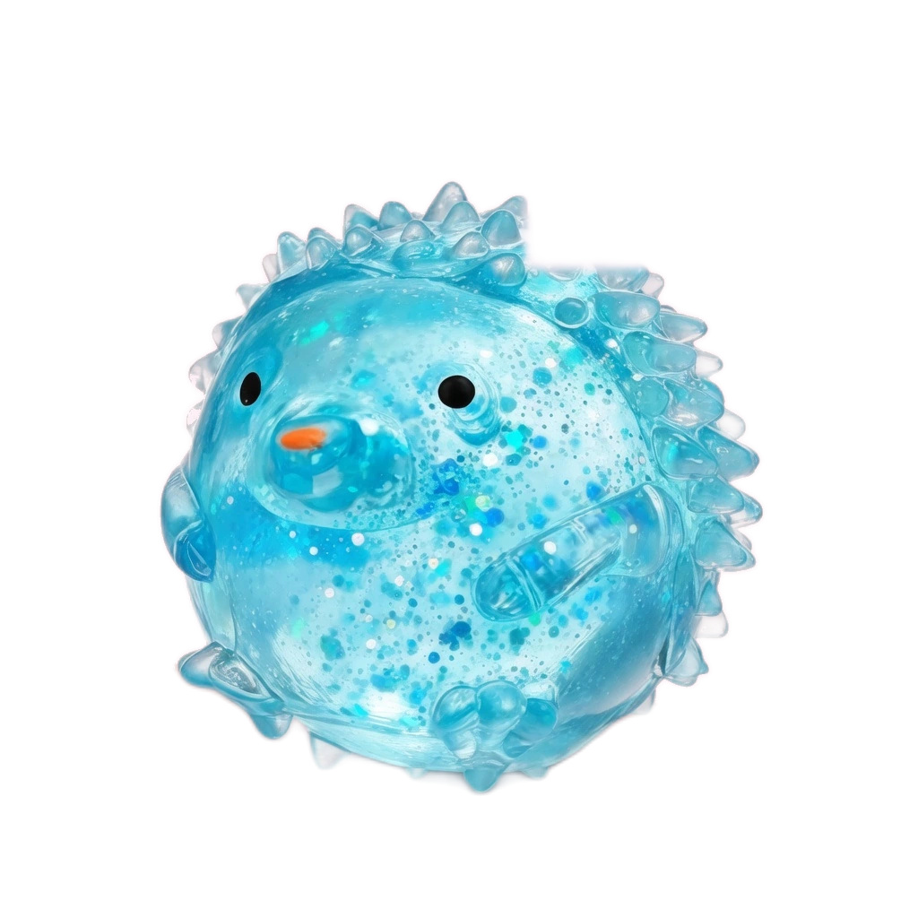 Water Bead Hedgehog Squishy Squeeze Sensory Stress Ball